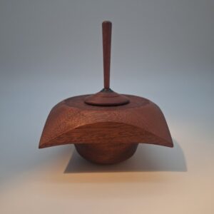 Hollow Vessel - Square Opening and Finial